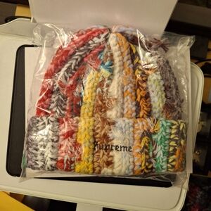 Supreme Multicolor Hand Tied Beanie